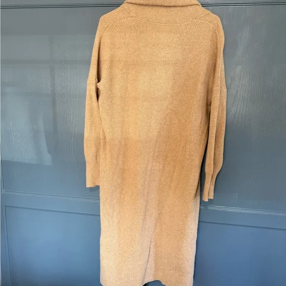 Lucky Brand Women's Camel Cardigan Sweater - Picture 3 of 6